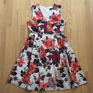 NWT Ann Taylor Sundrenched Floral Flare Dress